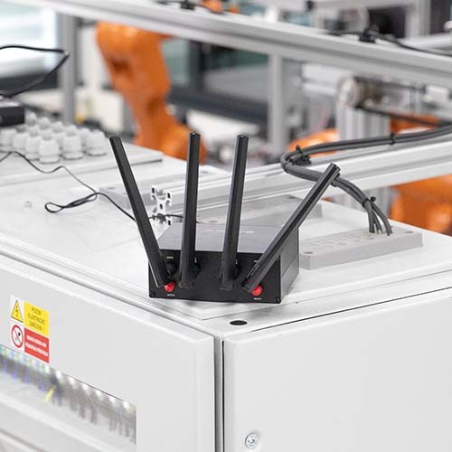 Private industrial 5G network equipment